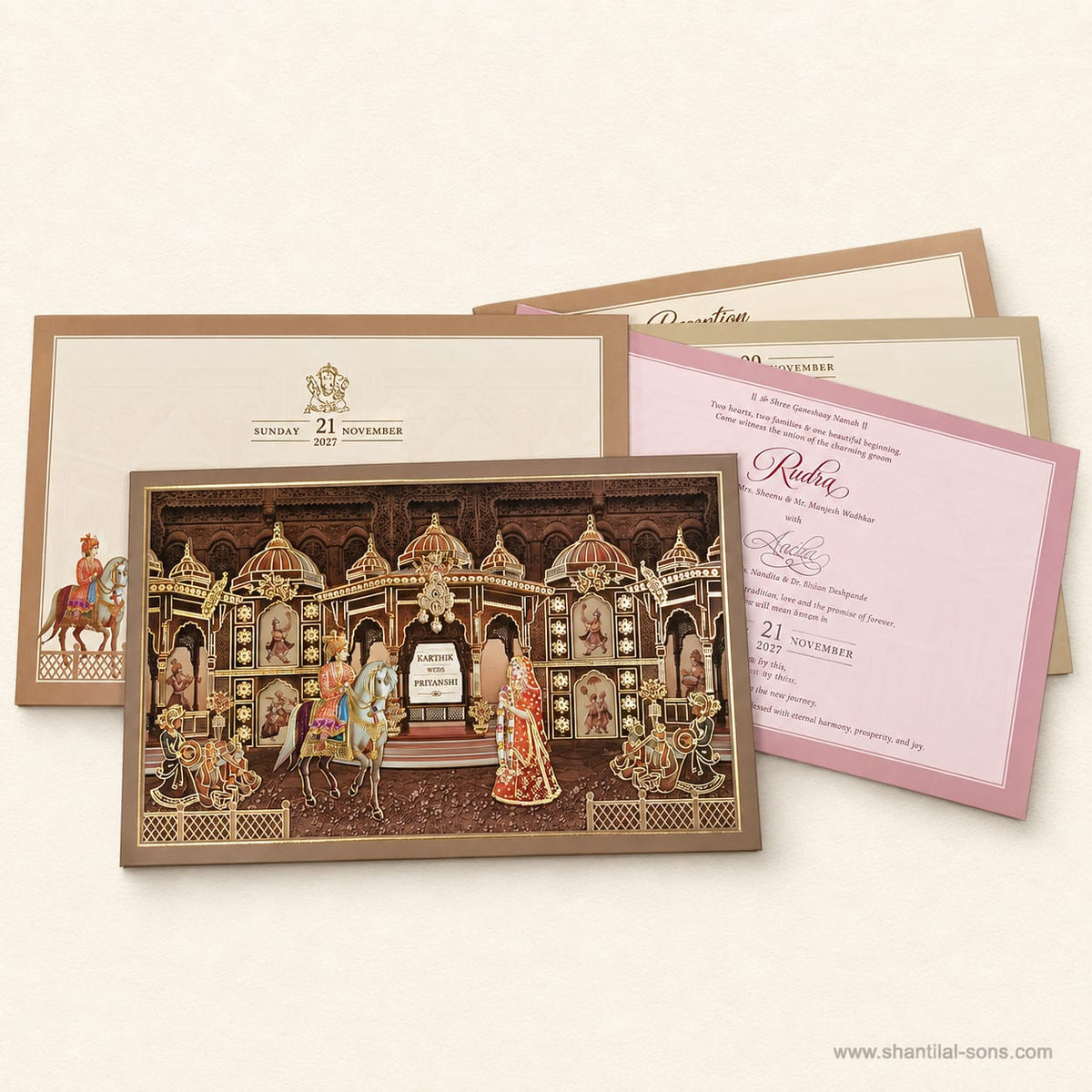 Elegant Wedding Invitation | SS - 154