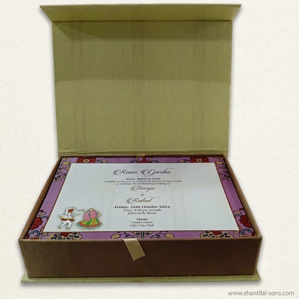 Traditional Box Wedding Invitation | SS-8103
