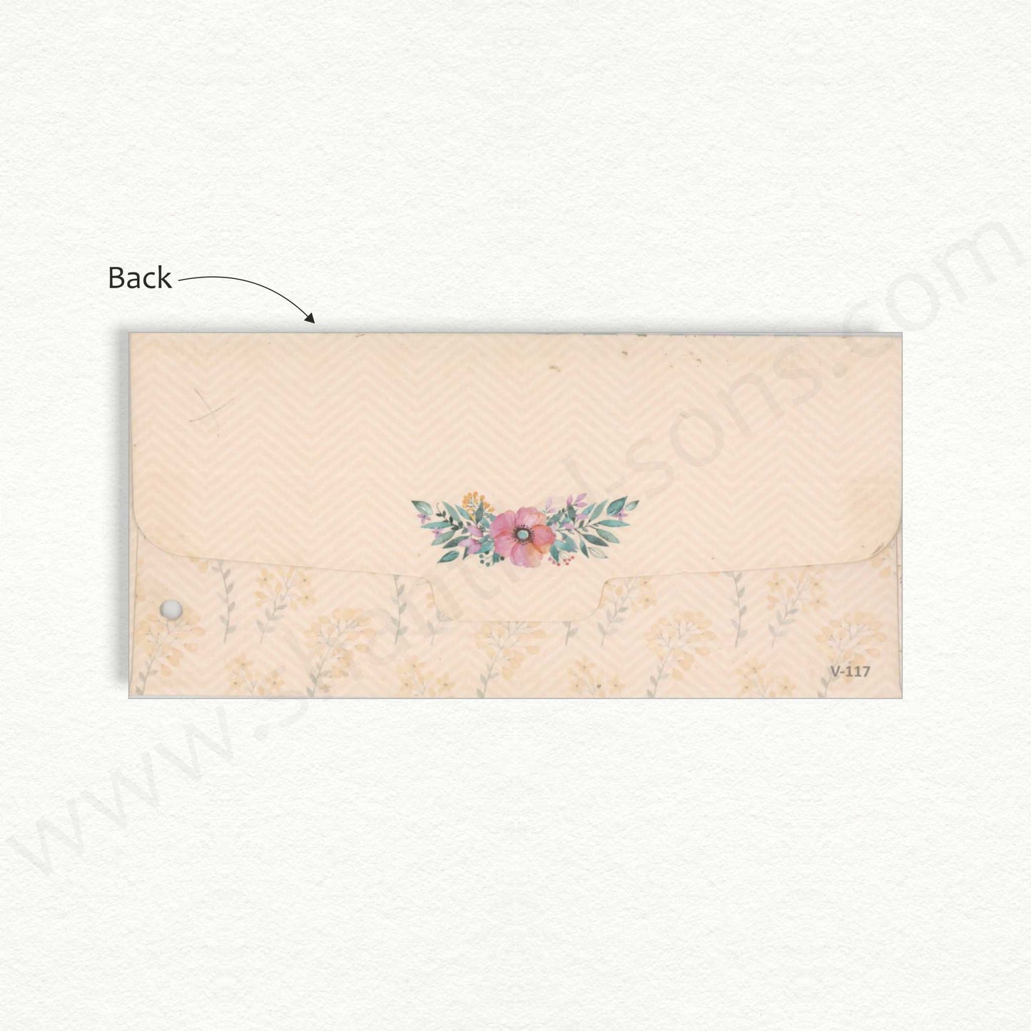 Designer Floral Gift Envelope | G - 107