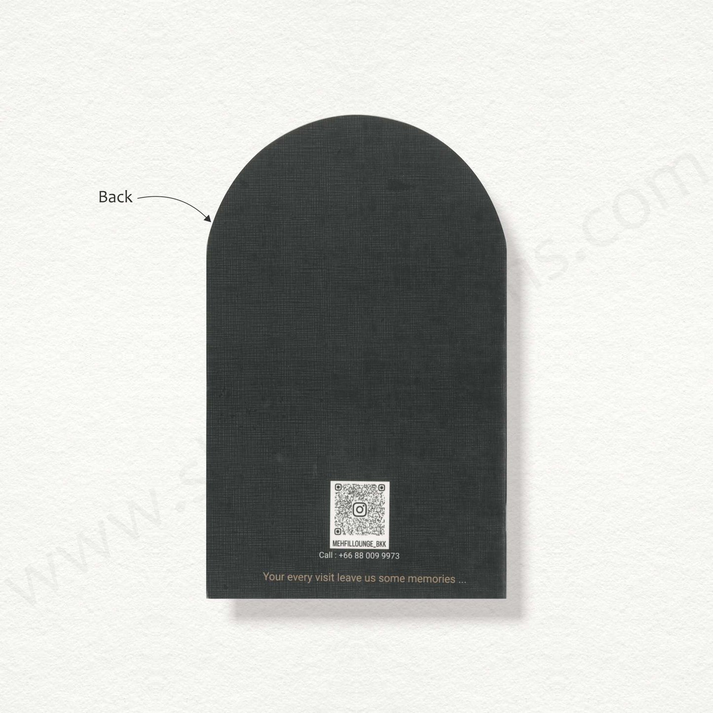 Designer Menu Card | SS A - 3