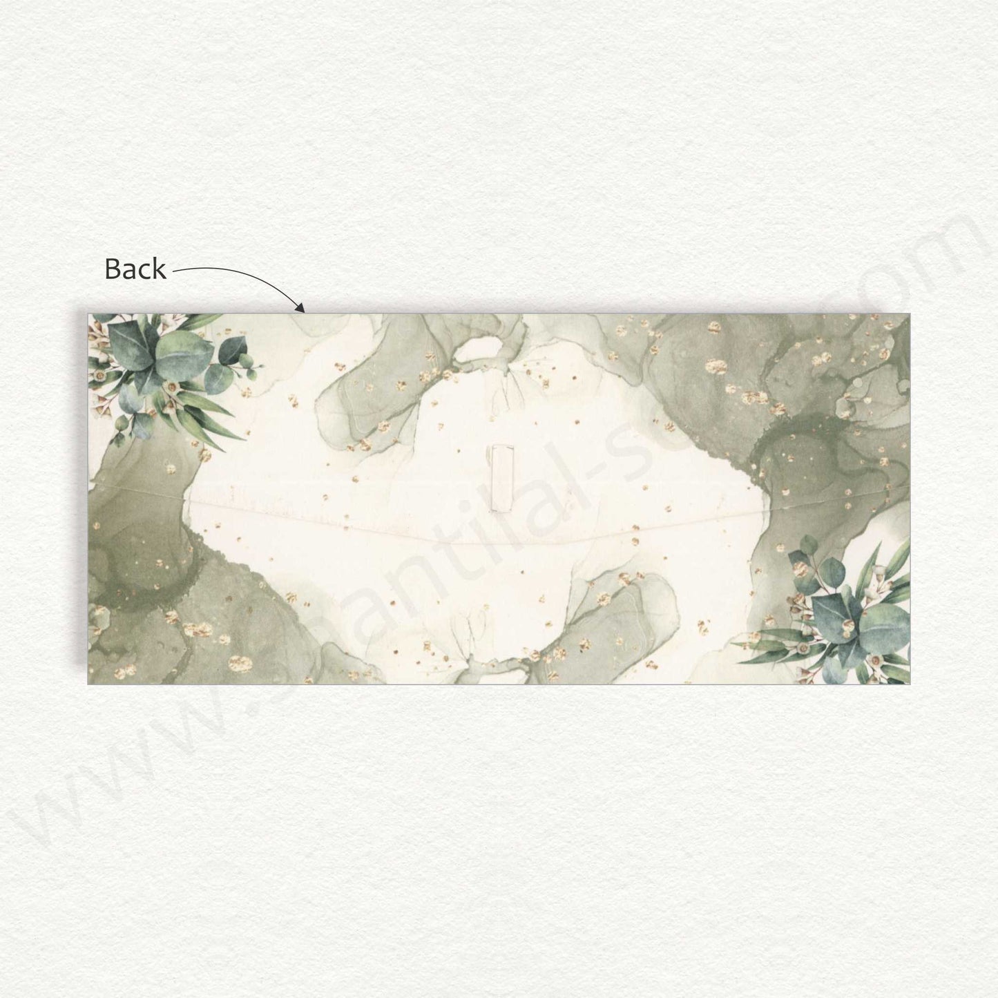 Elegant Floral Cash Envelope | G-11