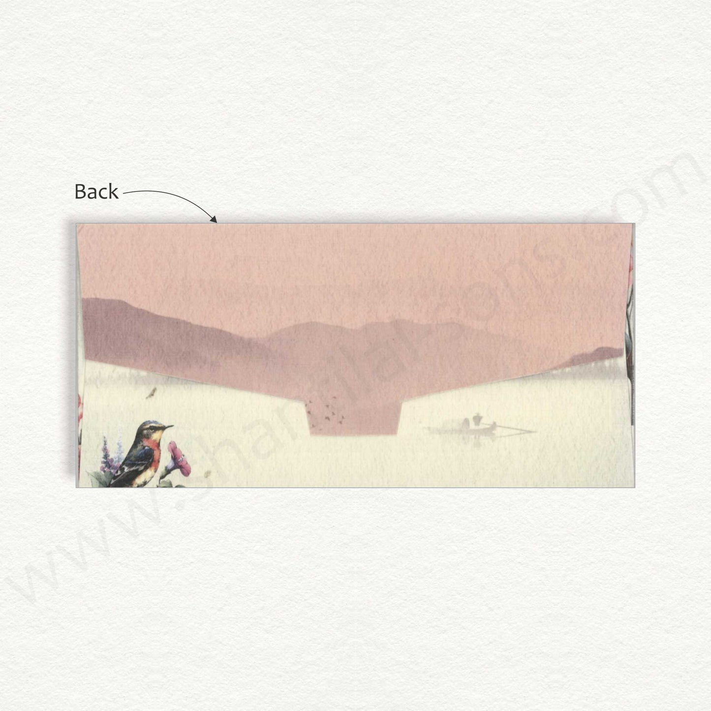 Beautiful Floral Cash Envelope | G-78