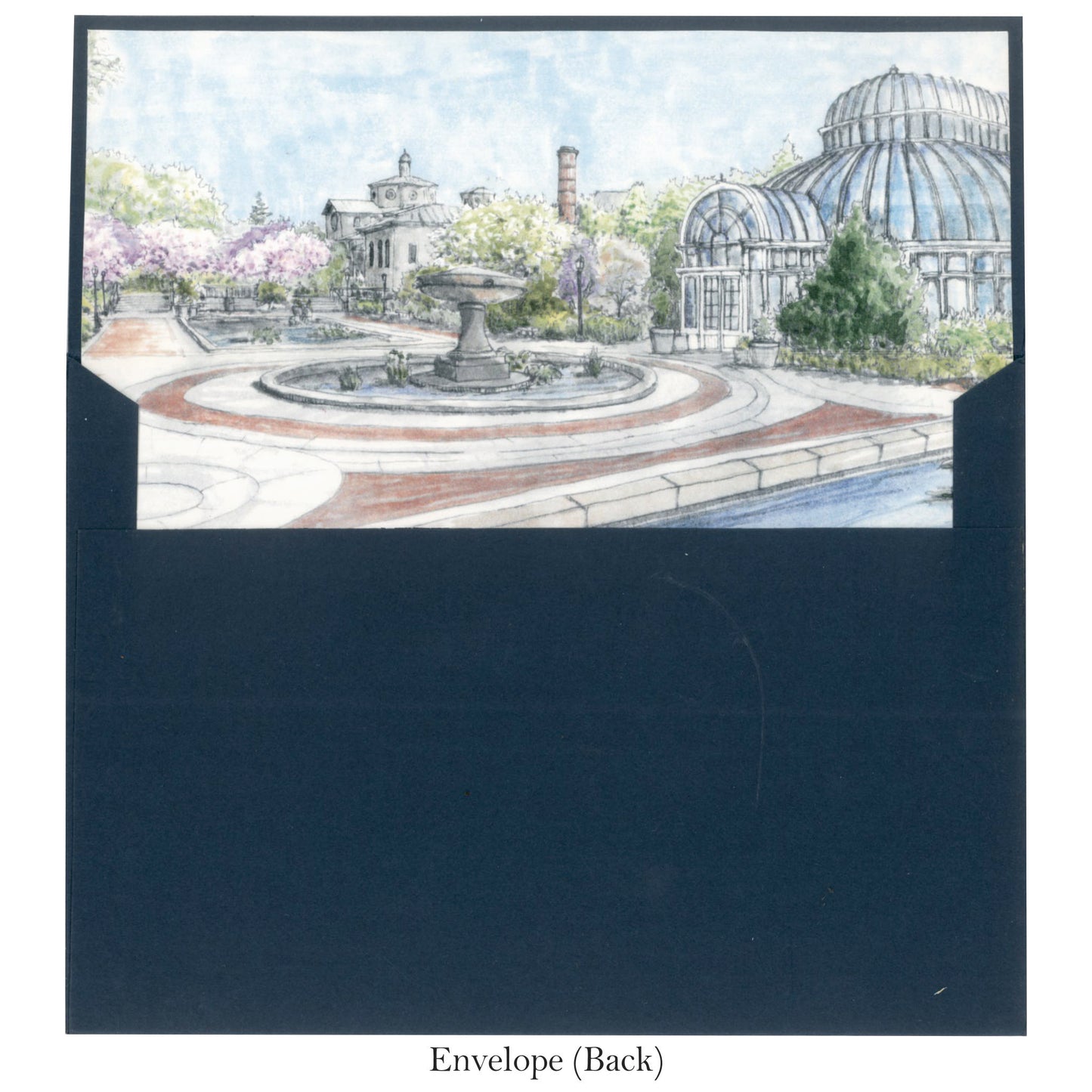 Hand-Painted Artistic Wedding Invitation | SS - 9024