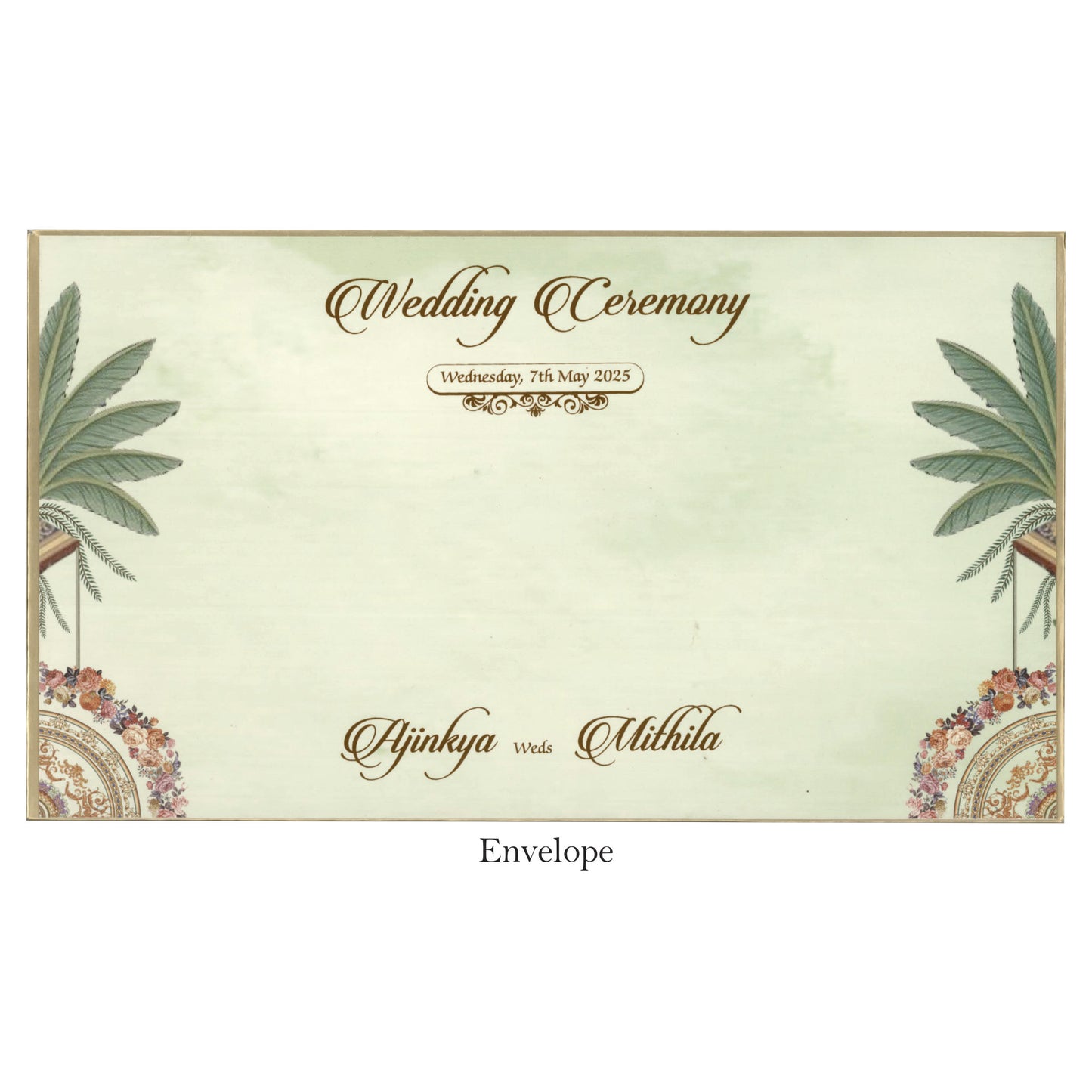 Designer Wedding Card | SS-5009 D