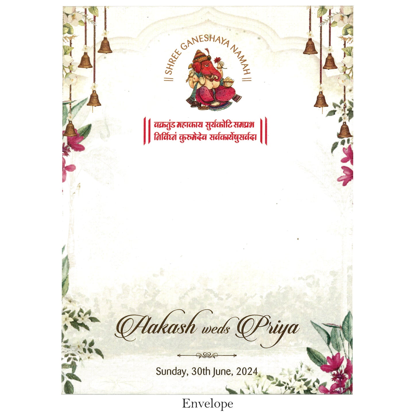 Harmonious Fusion: Designer Pastel Card | SS - 8017