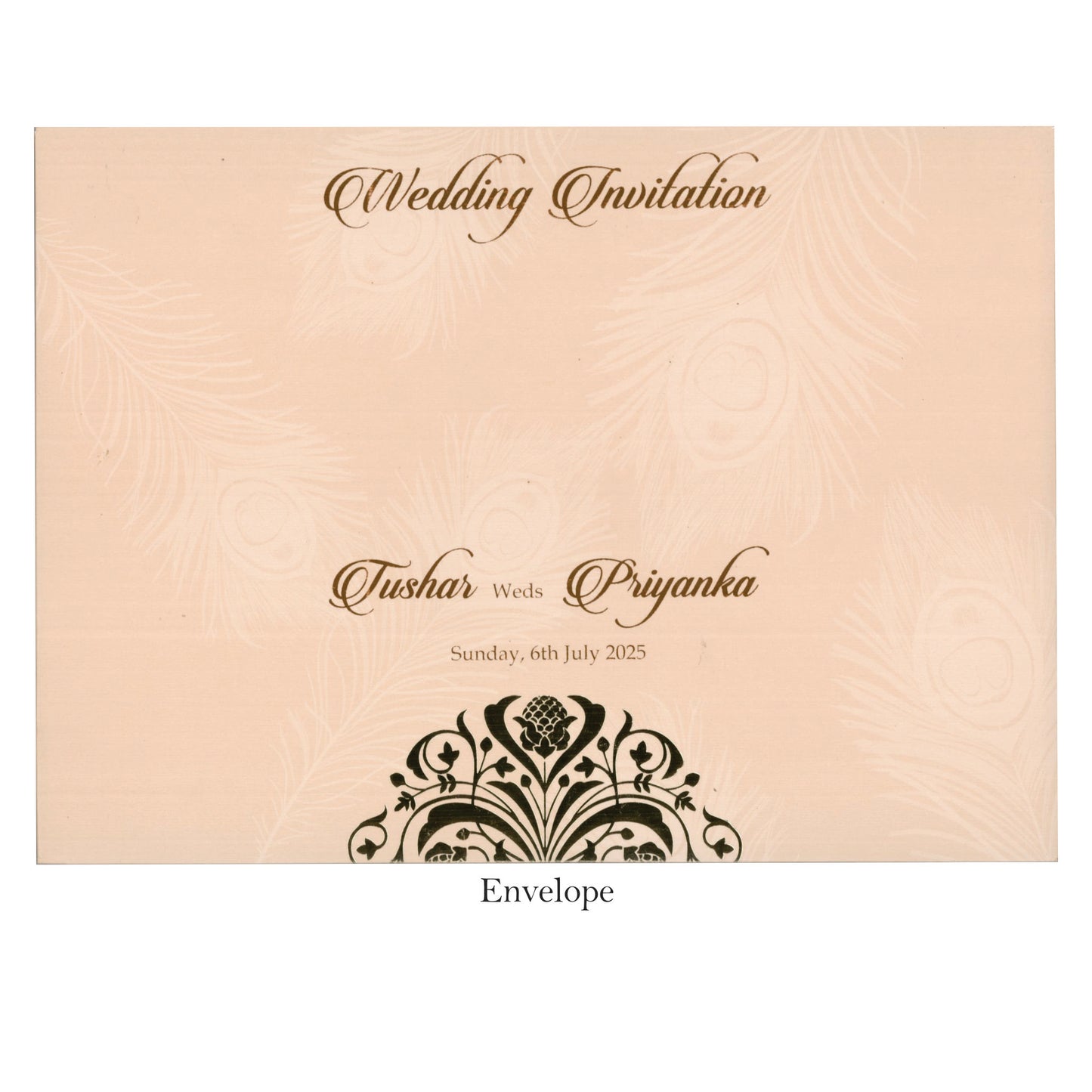 Designer Wedding Card | SS - 5006 D