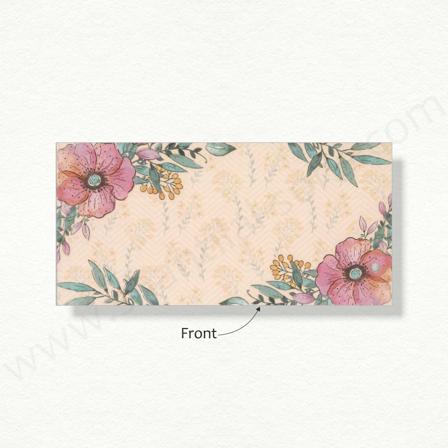 Designer Floral Gift Envelope | G - 107
