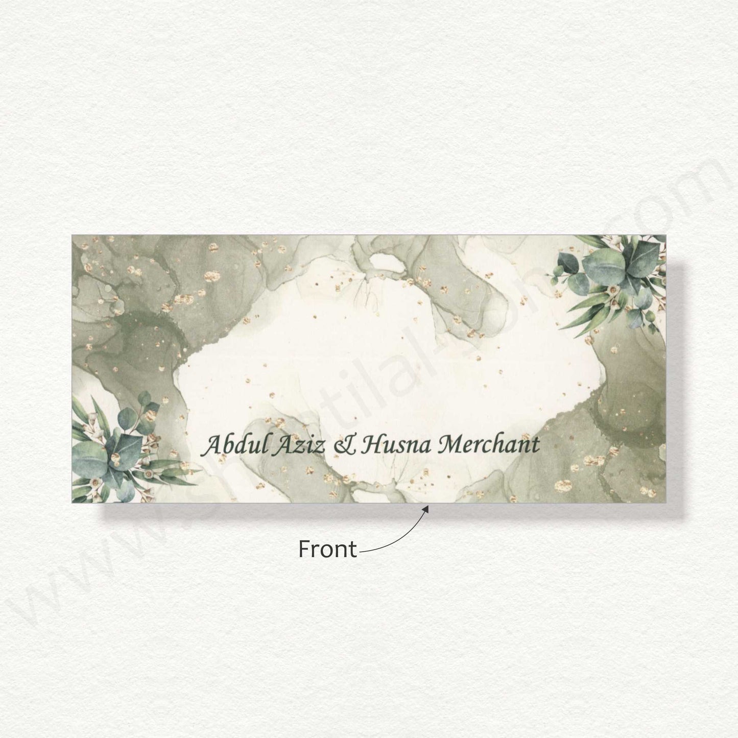 Elegant Floral Cash Envelope | G-11