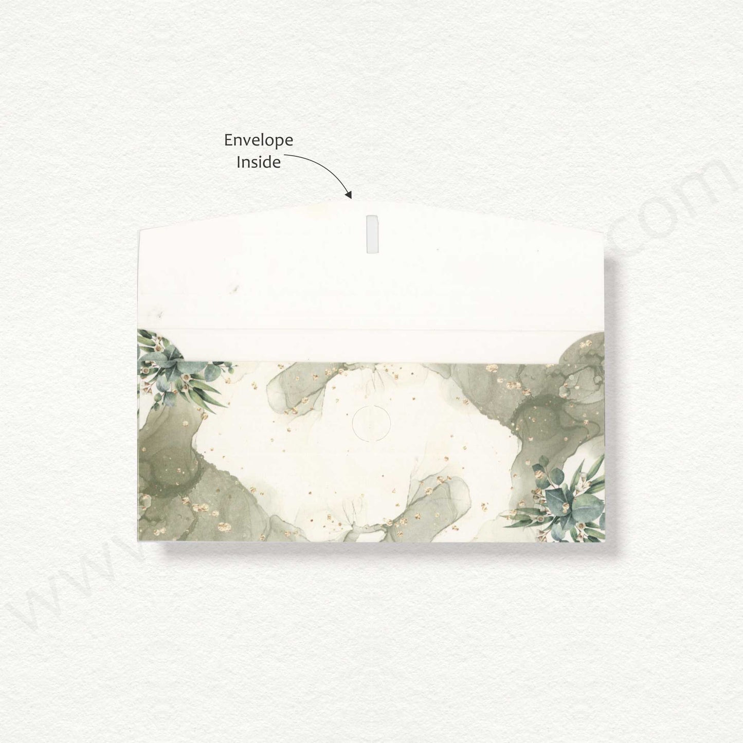 Elegant Floral Cash Envelope | G-11
