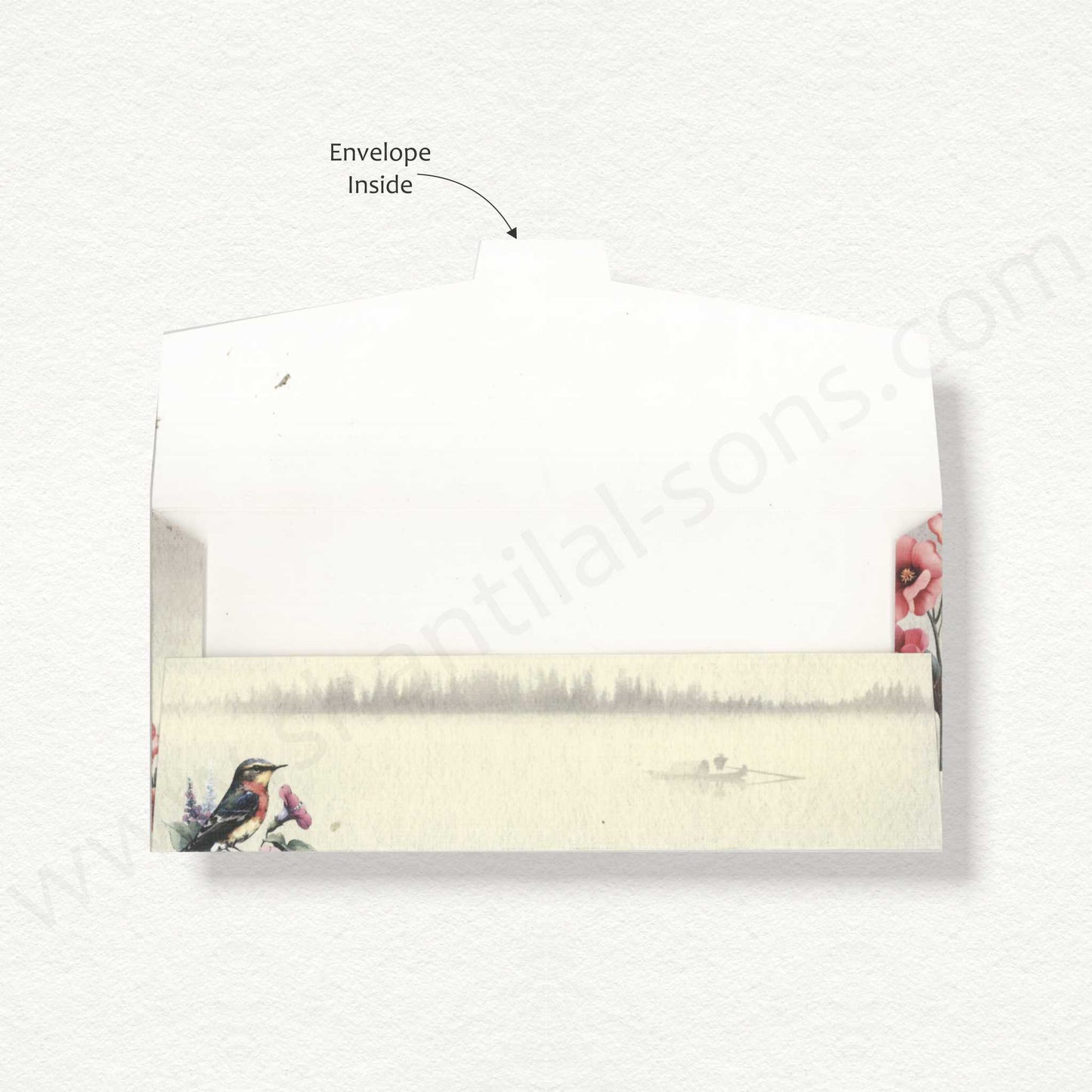 Beautiful Floral Cash Envelope | G-78