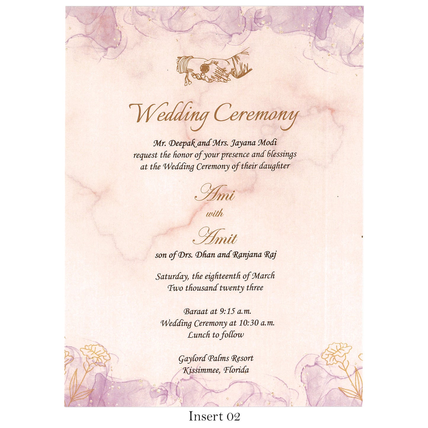 Timeless Elegance: Classy Pastel Card | SS - 8018