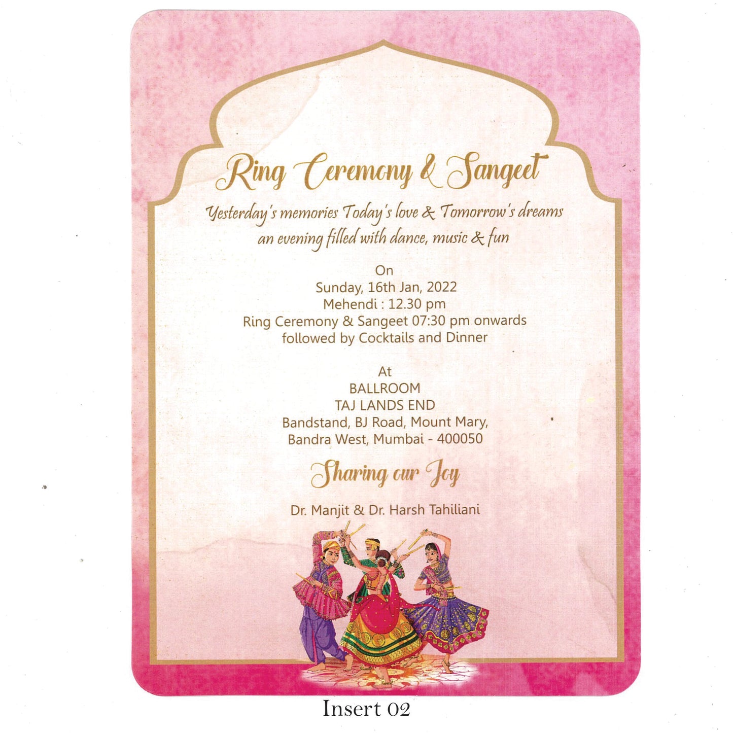 Royal Palace Door Concept Wedding Card | SS - 8050