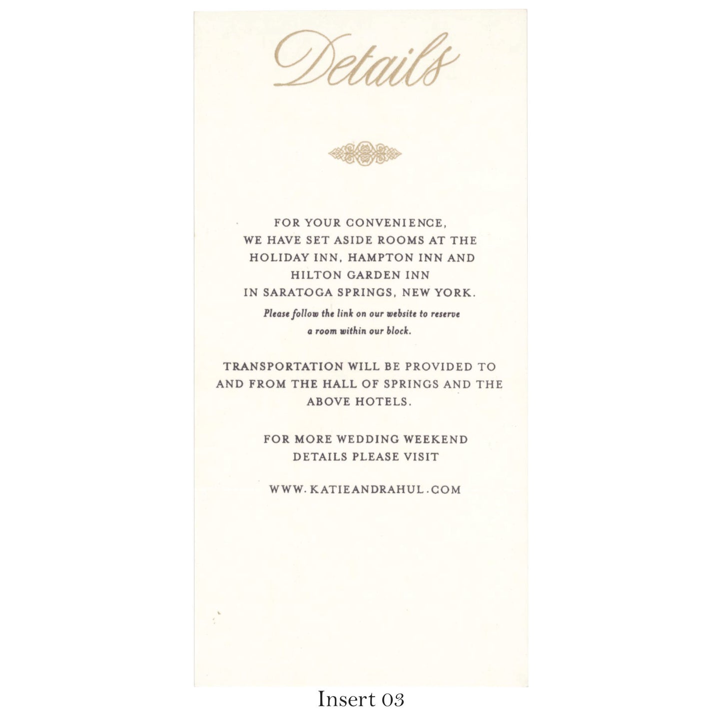 Elegant Wedding Invitation | SS - 9025