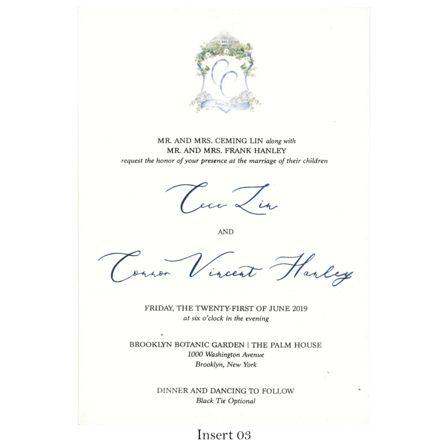 Hand-Painted Artistic Wedding Invitation | SS - 9024
