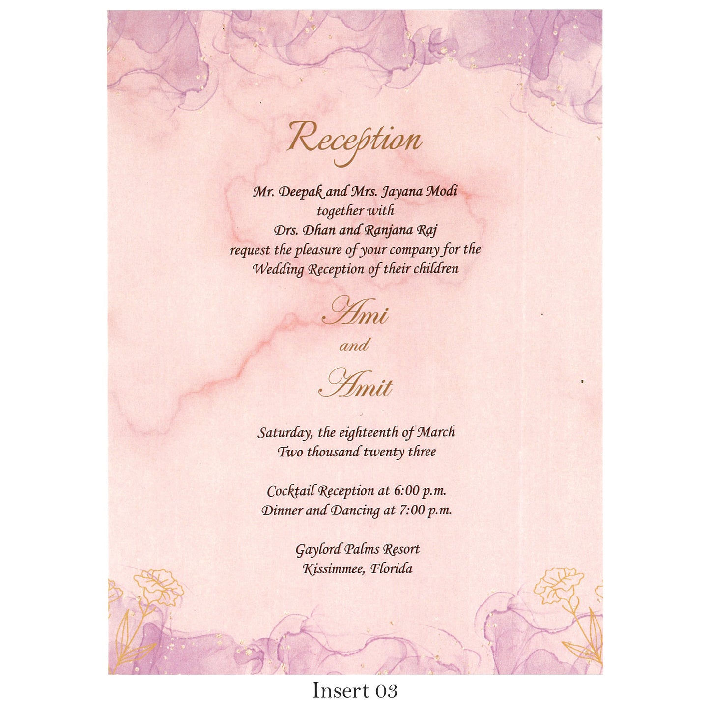 Timeless Elegance: Classy Pastel Card | SS - 8018