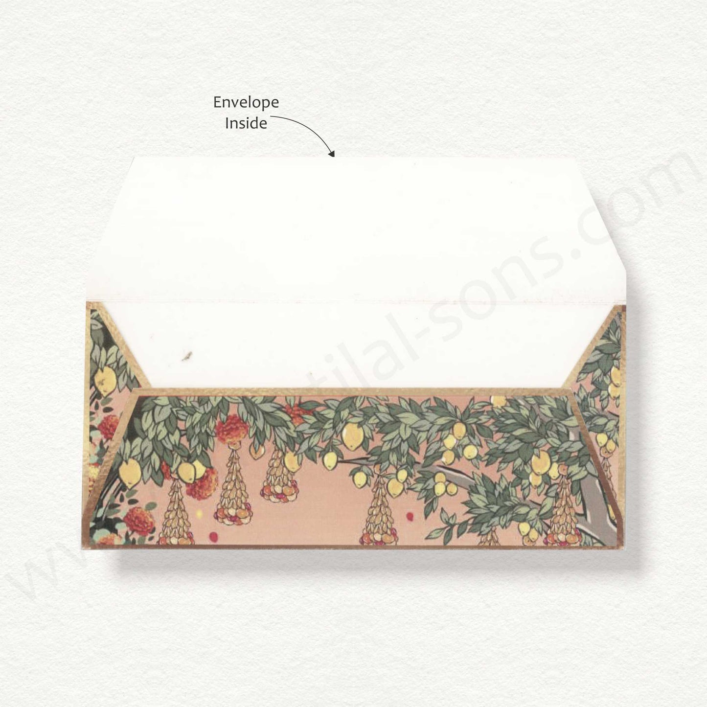 Designer Floral Cash Envelope | G-72