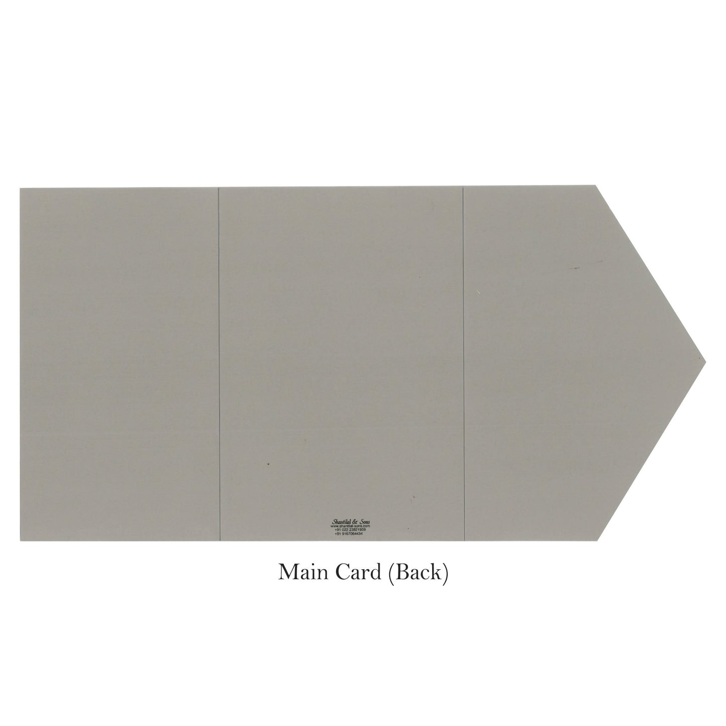Classy Wedding Card with Pastel Print | SS - 9022
