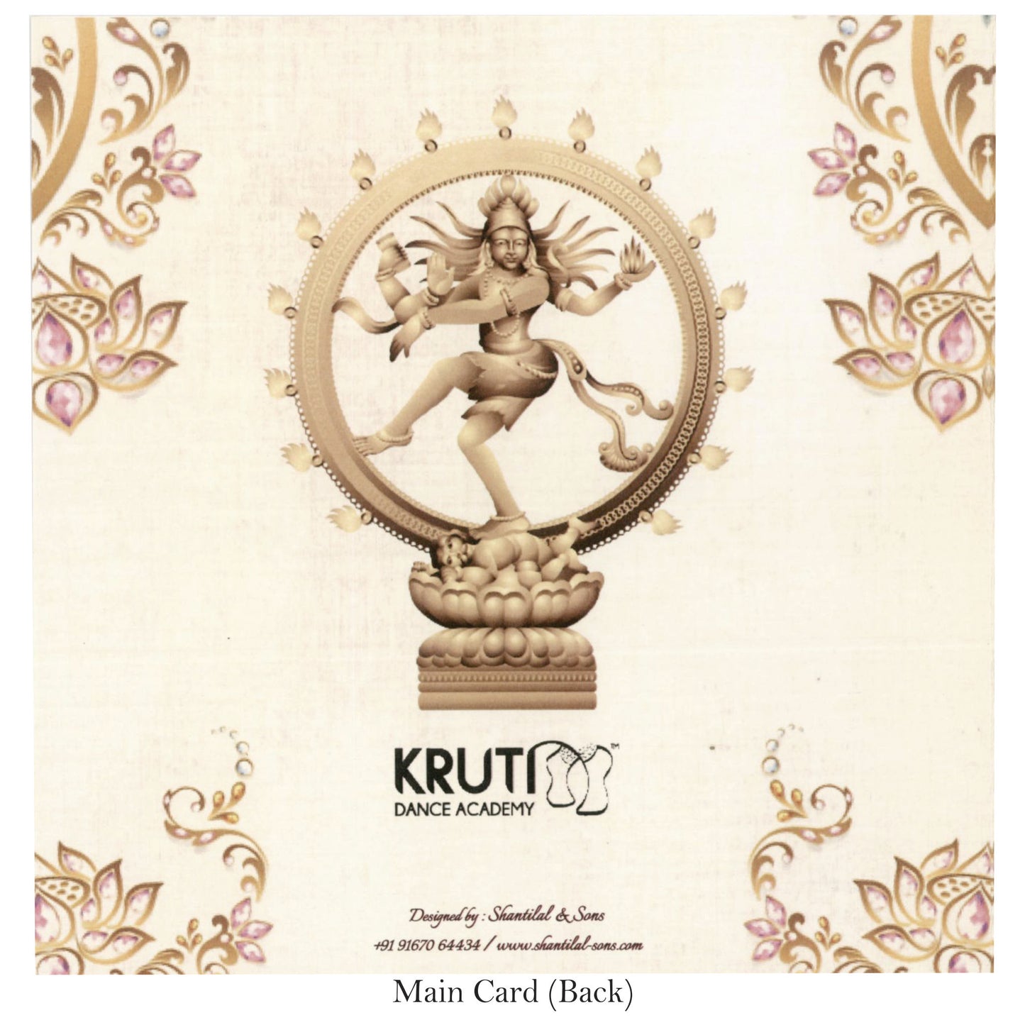 Arangetram Invitation Card | SS - 9023