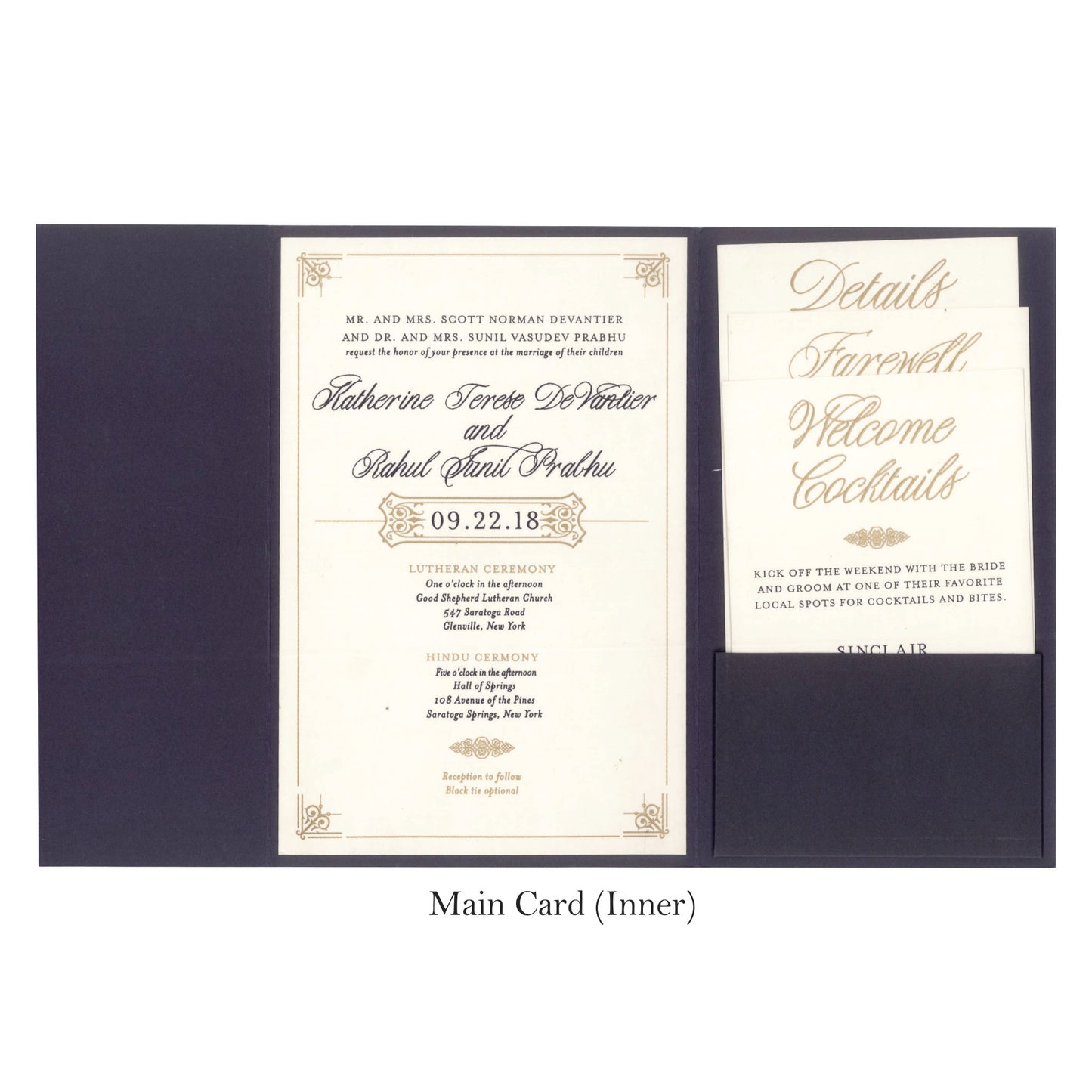 Elegant Wedding Invitation | SS - 9025