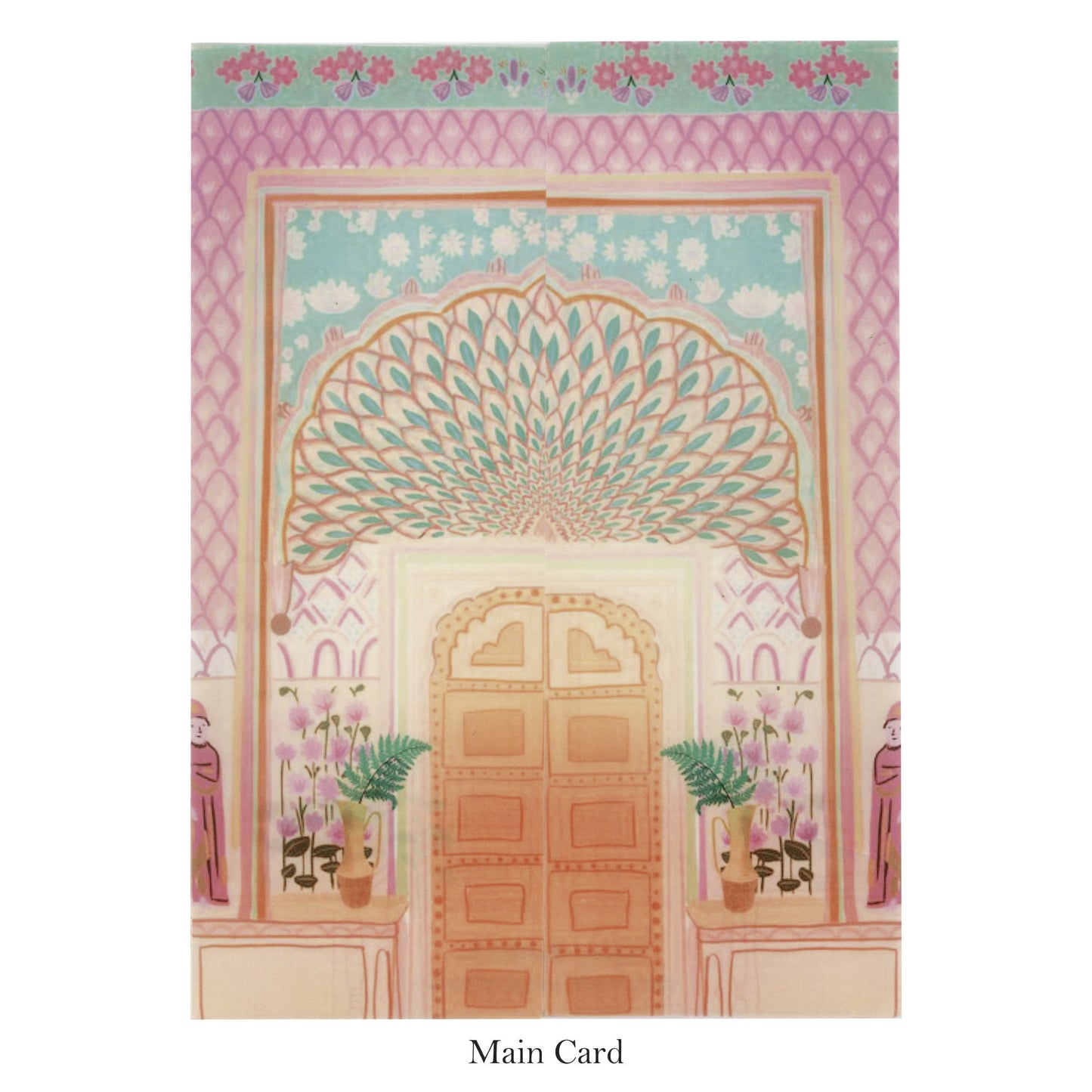 Royal Door Theme Wedding Invitation | SS - 8002