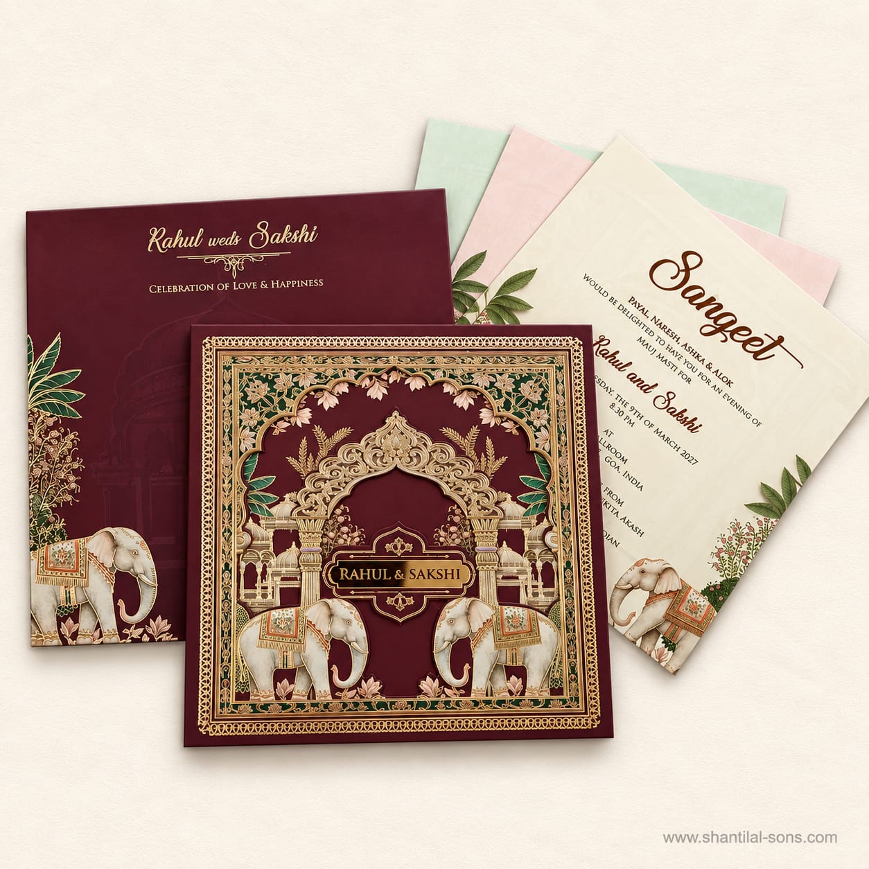 Royal Wedding Invitation | SS - 1003