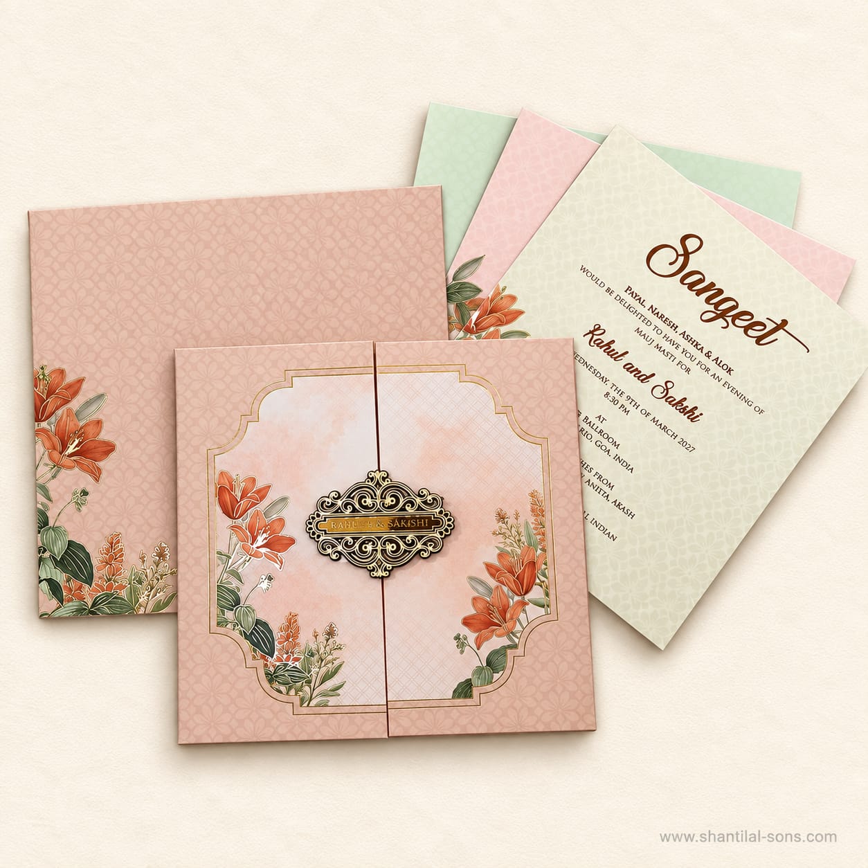 Royal Wedding Invitation | SS - 1004