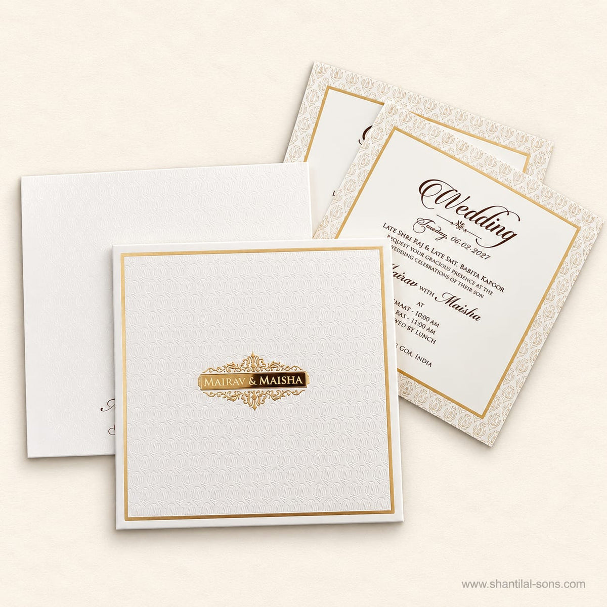Minimal Wedding Invitation | SS - 1006