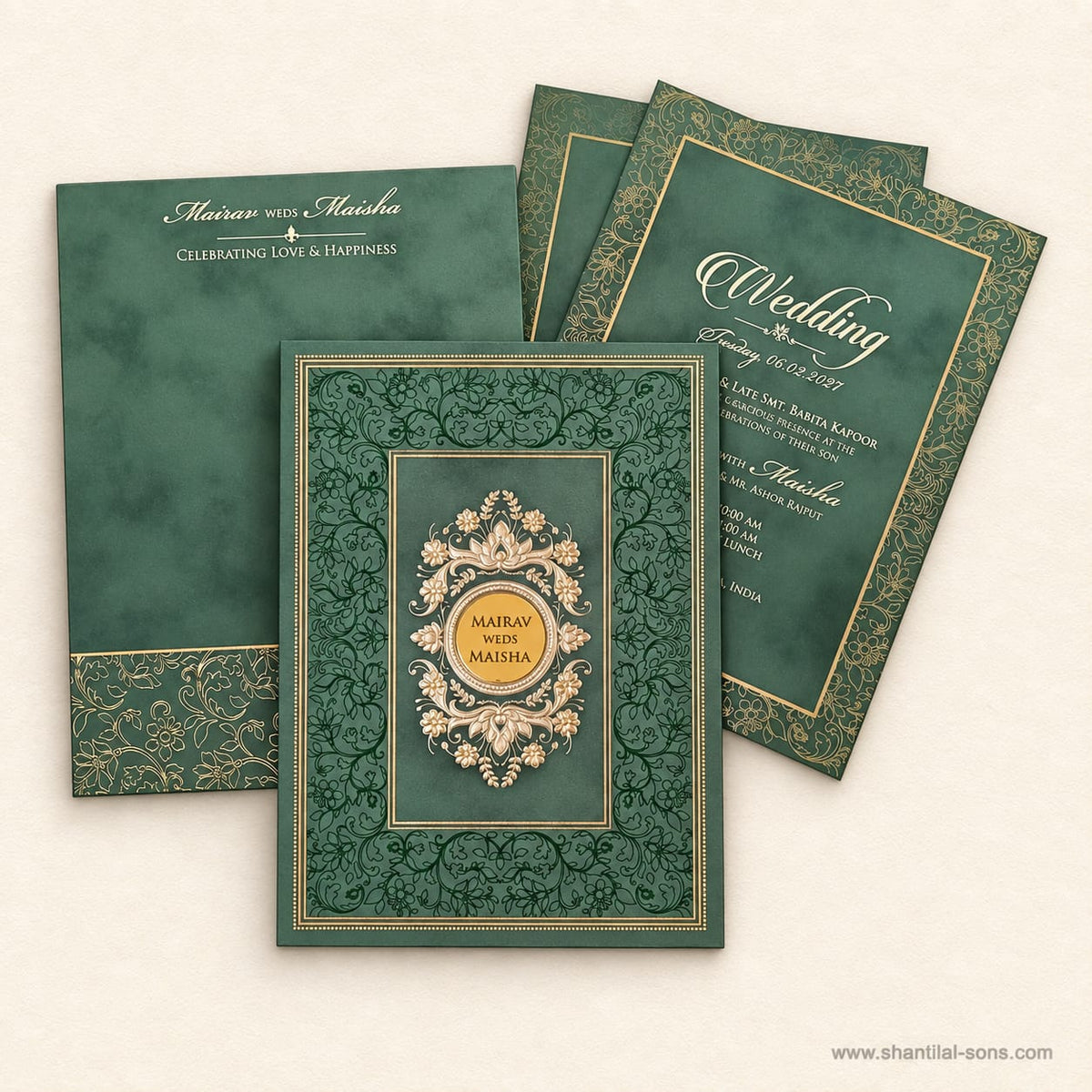 Minimal Wedding Invitation | SS - 1007