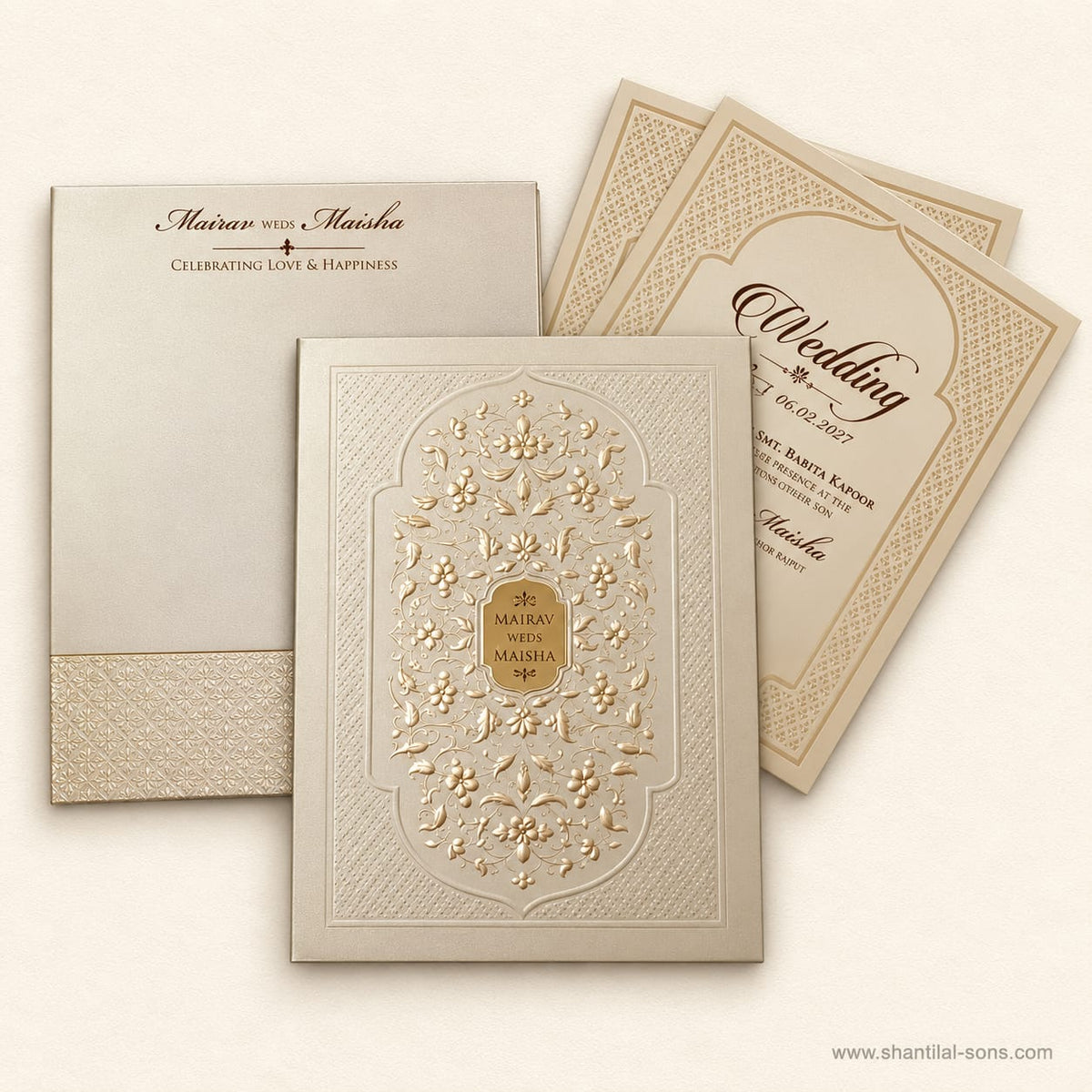 Minimal Wedding Invitation | SS - 1010