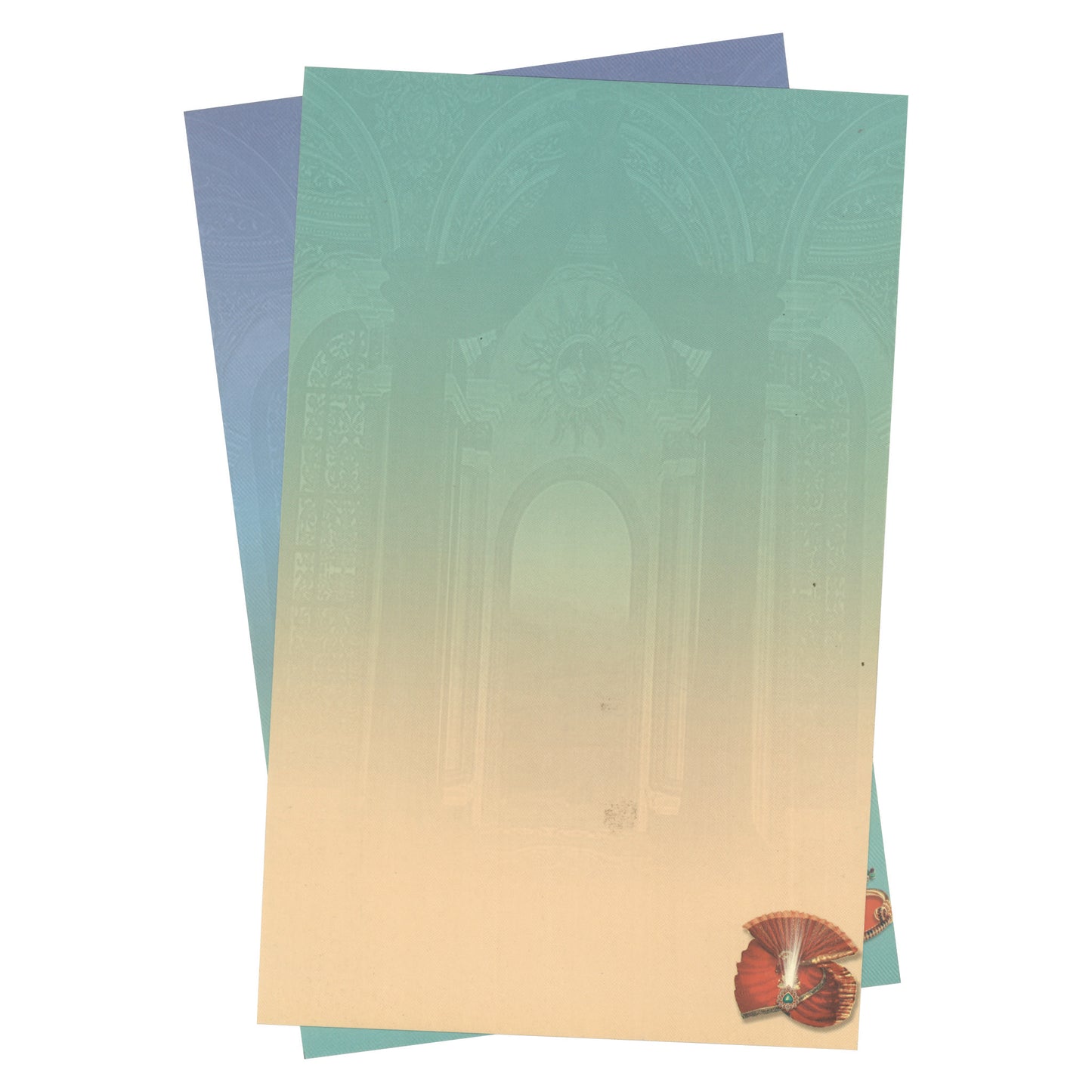 Traditional Dulha Dulhan Wedding Card | SS - 1011