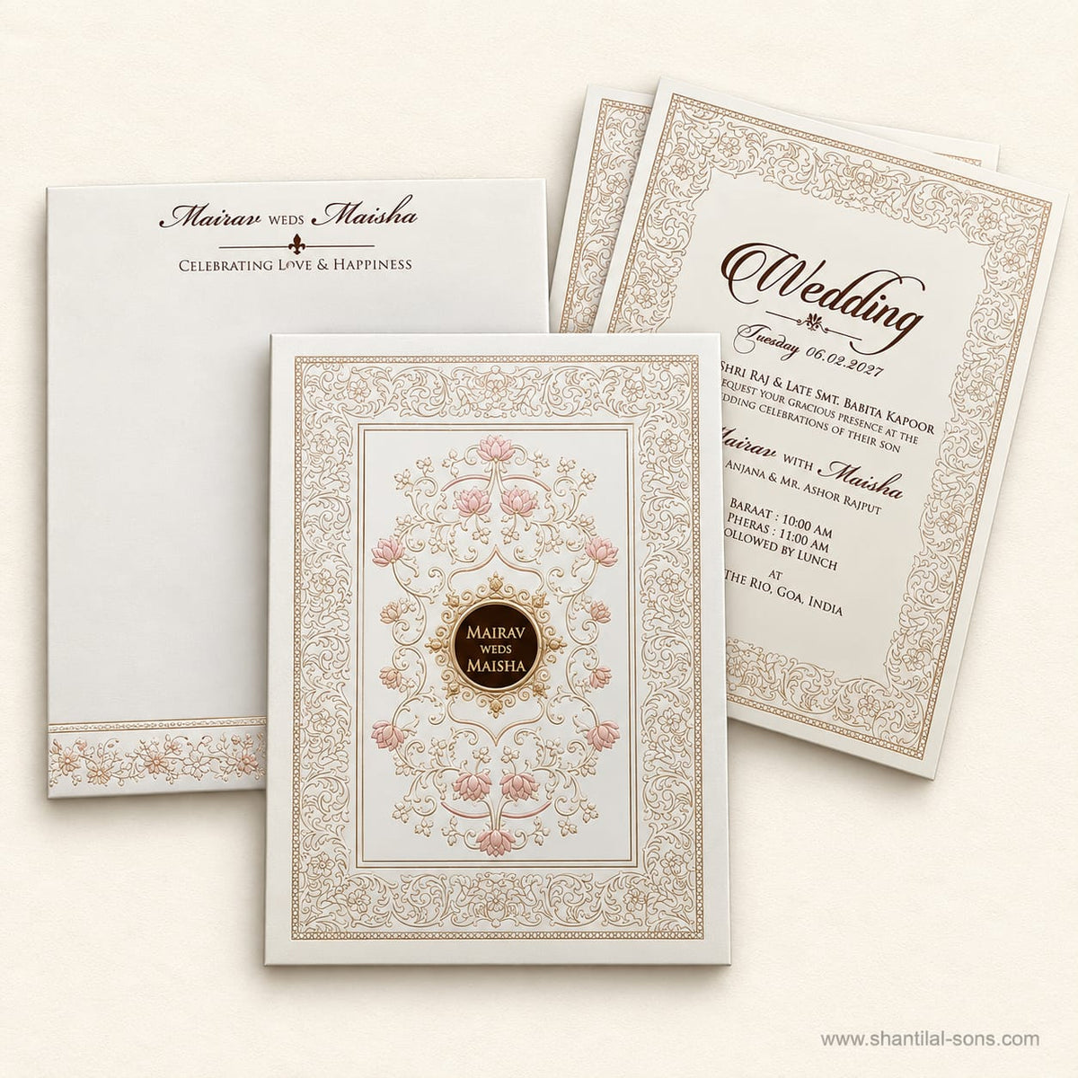 Minimal Wedding Invitation | SS - 1013