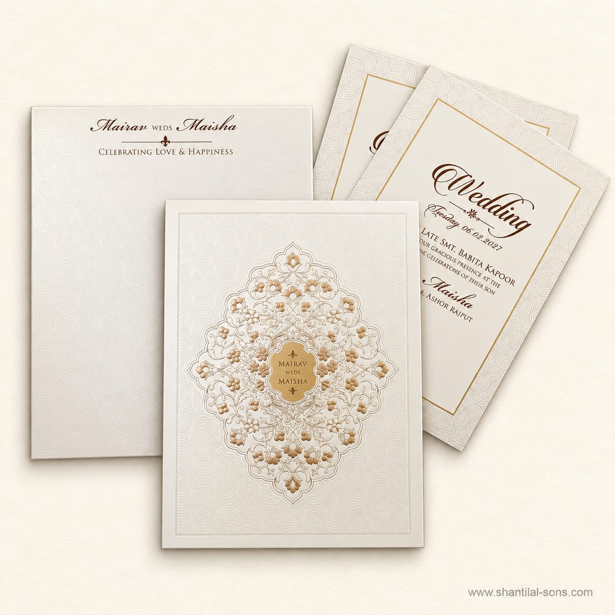 Minimal Wedding Invitation | SS - 1015