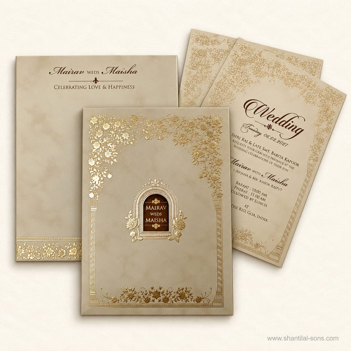 Minimal Wedding Invitation | SS - 1017