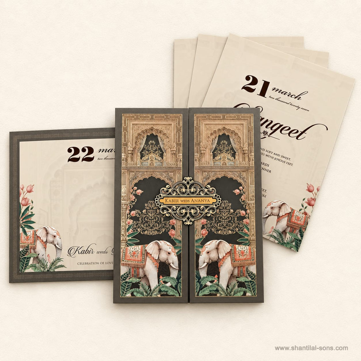 Traditional Wedding Invitation | SS - 1018