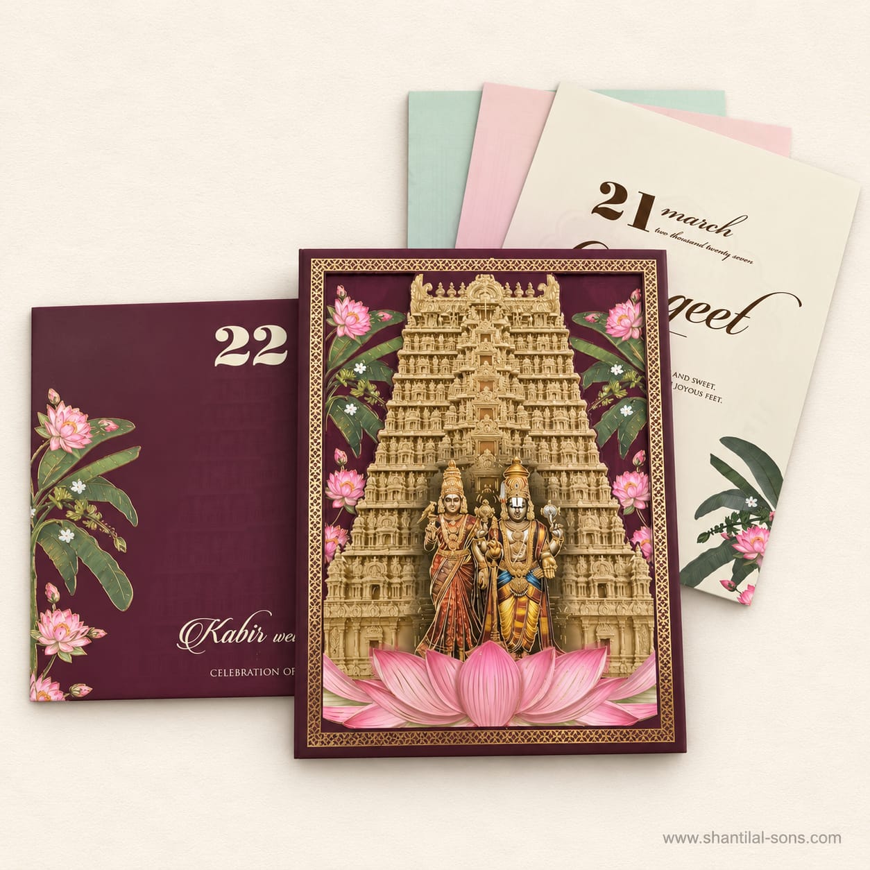 Traditional Wedding Invitation | SS - 1022