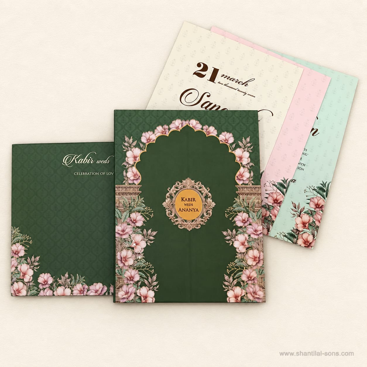 Elegant Wedding Invitation | SS - 1025
