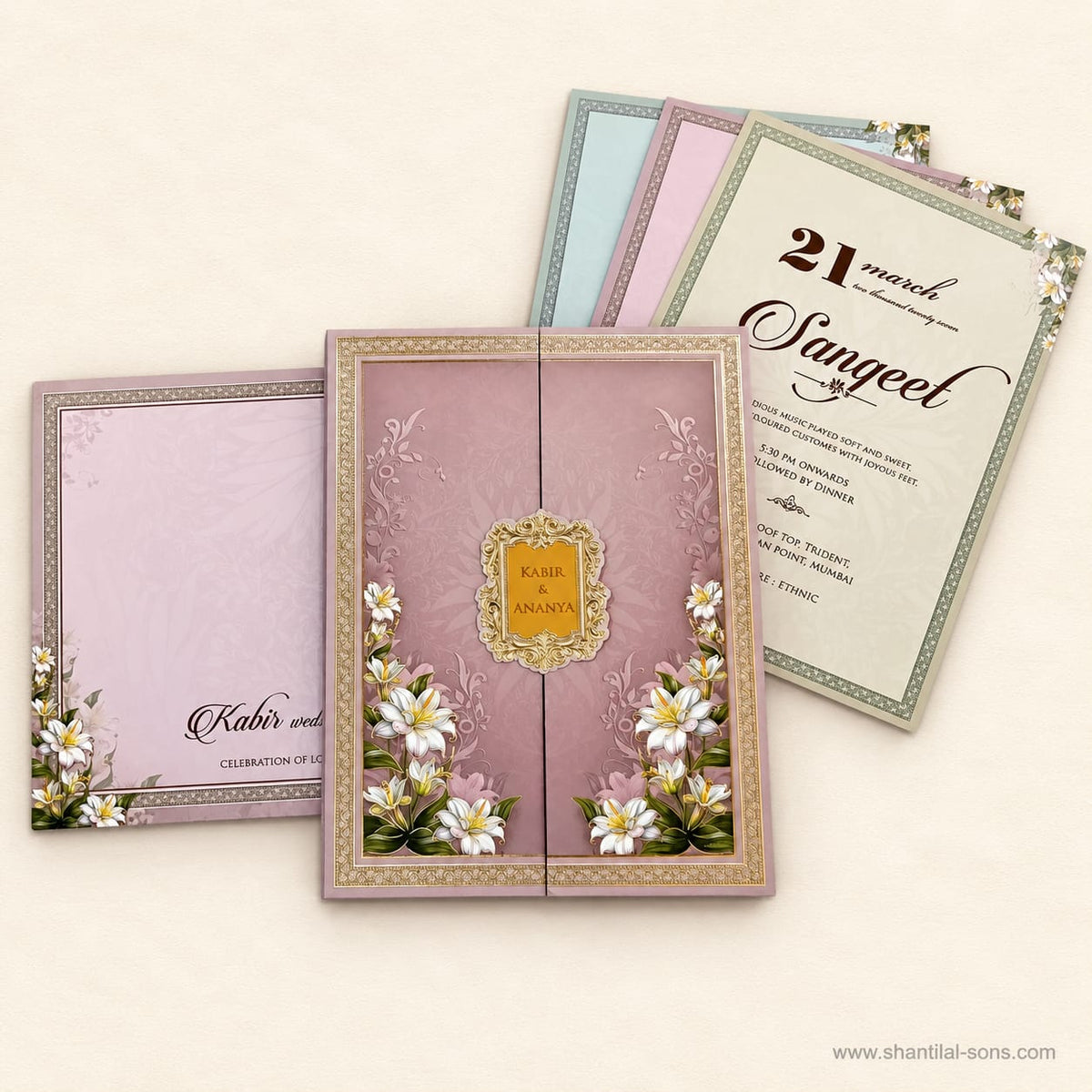 Floral Wedding Invitation | SS - 1029
