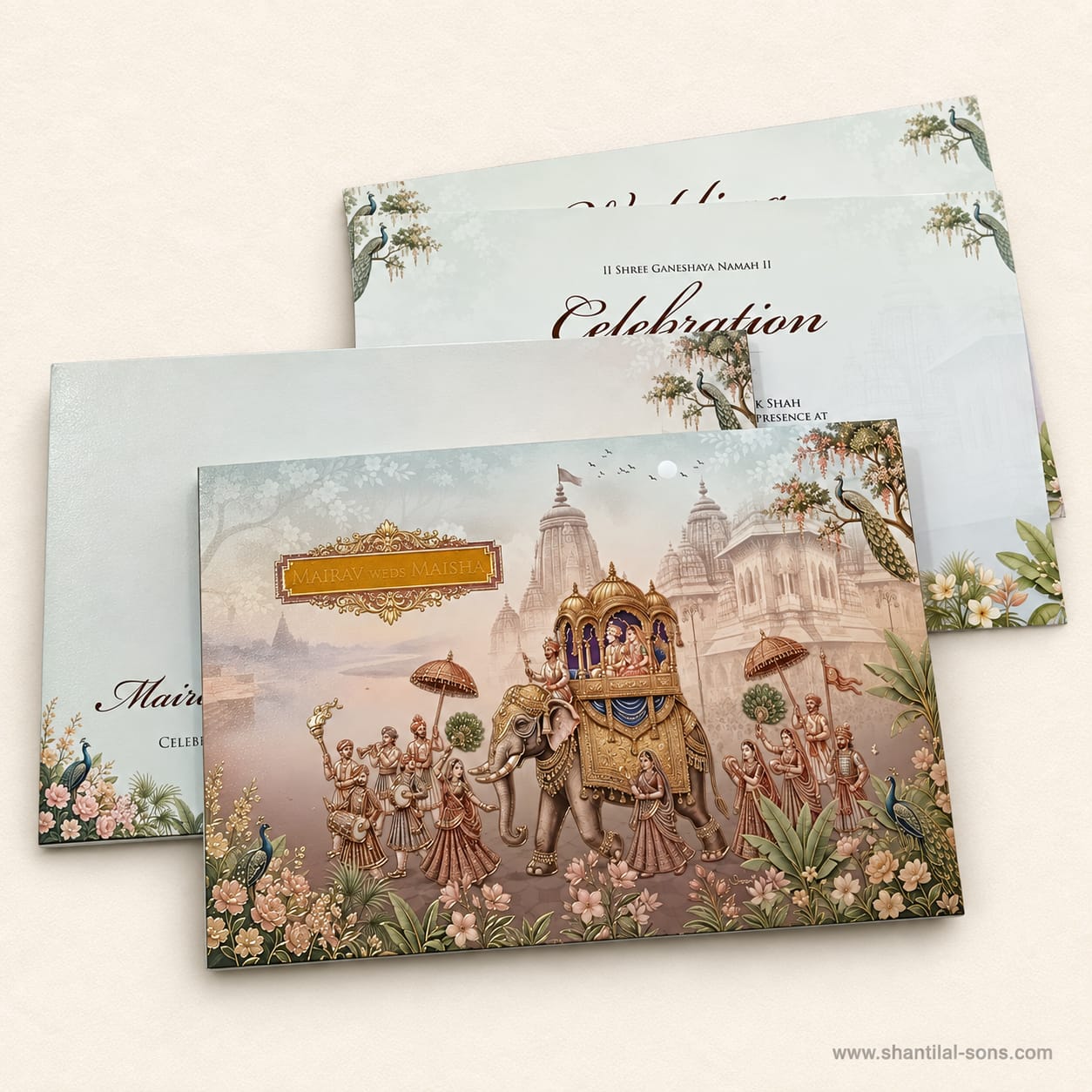 Traditional Wedding Invitation | SS - 1042