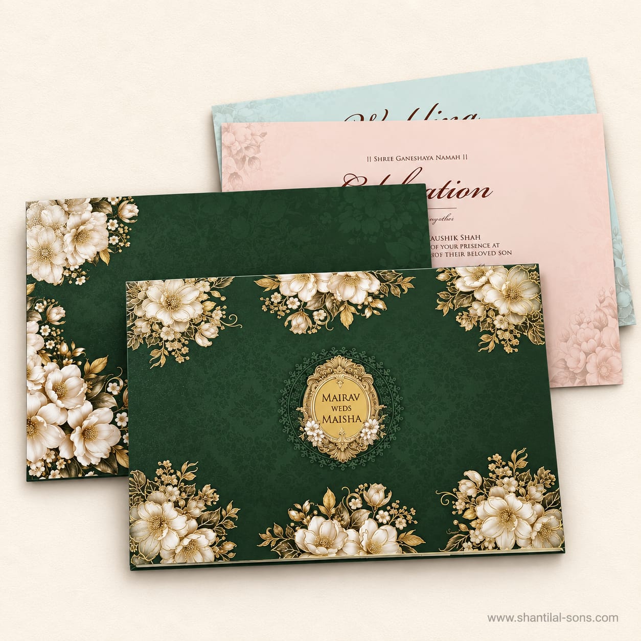 Traditional Wedding Invitation | SS - 1044