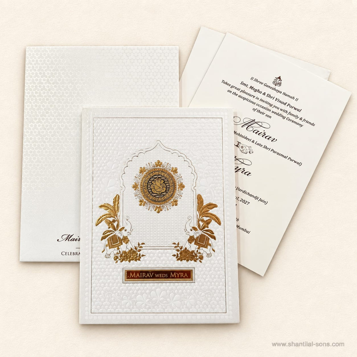 Minimal Wedding Invitation | SS - 1046