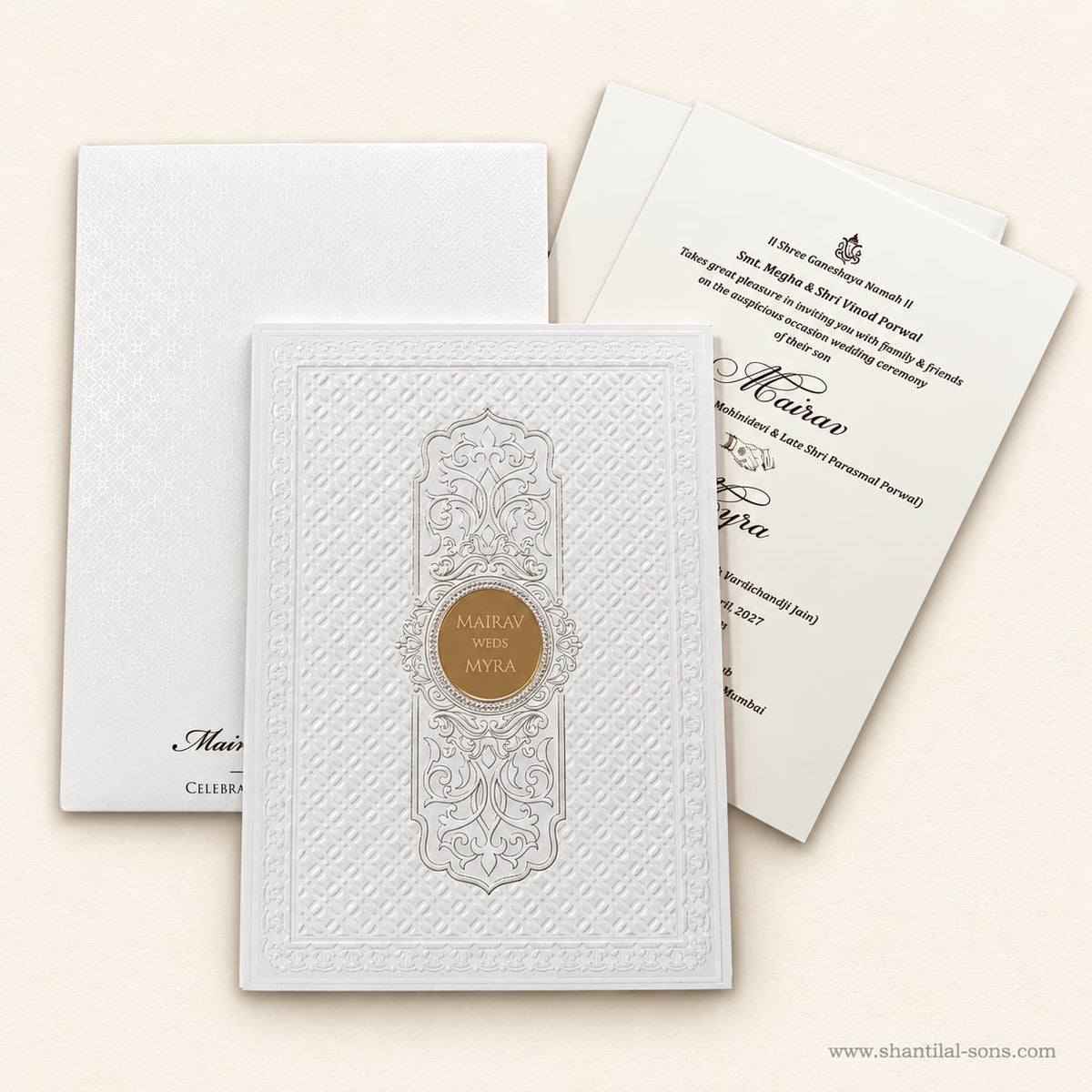 Minimal Wedding Invitation | SS - 1047