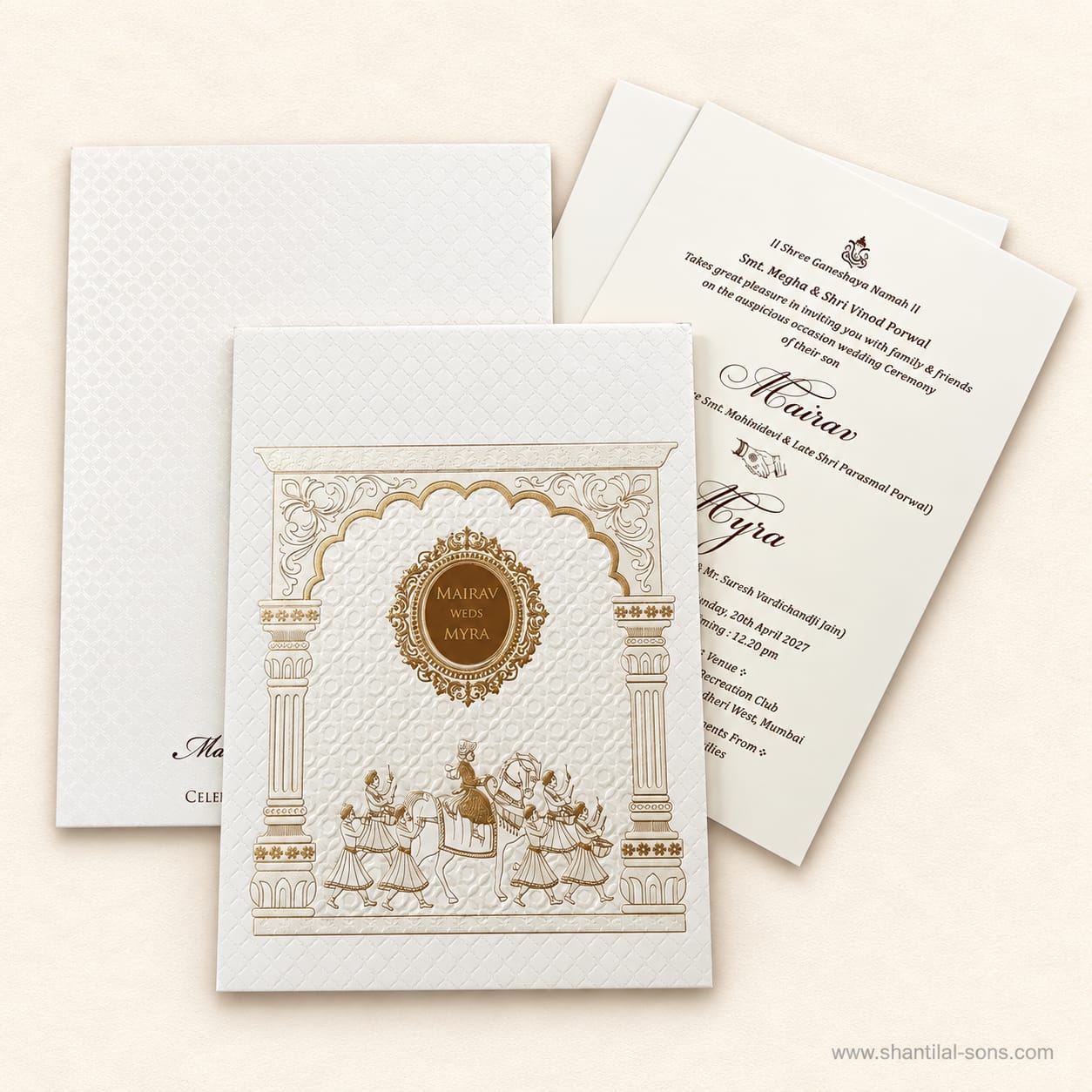 Minimal Wedding Invitation | SS - 1049