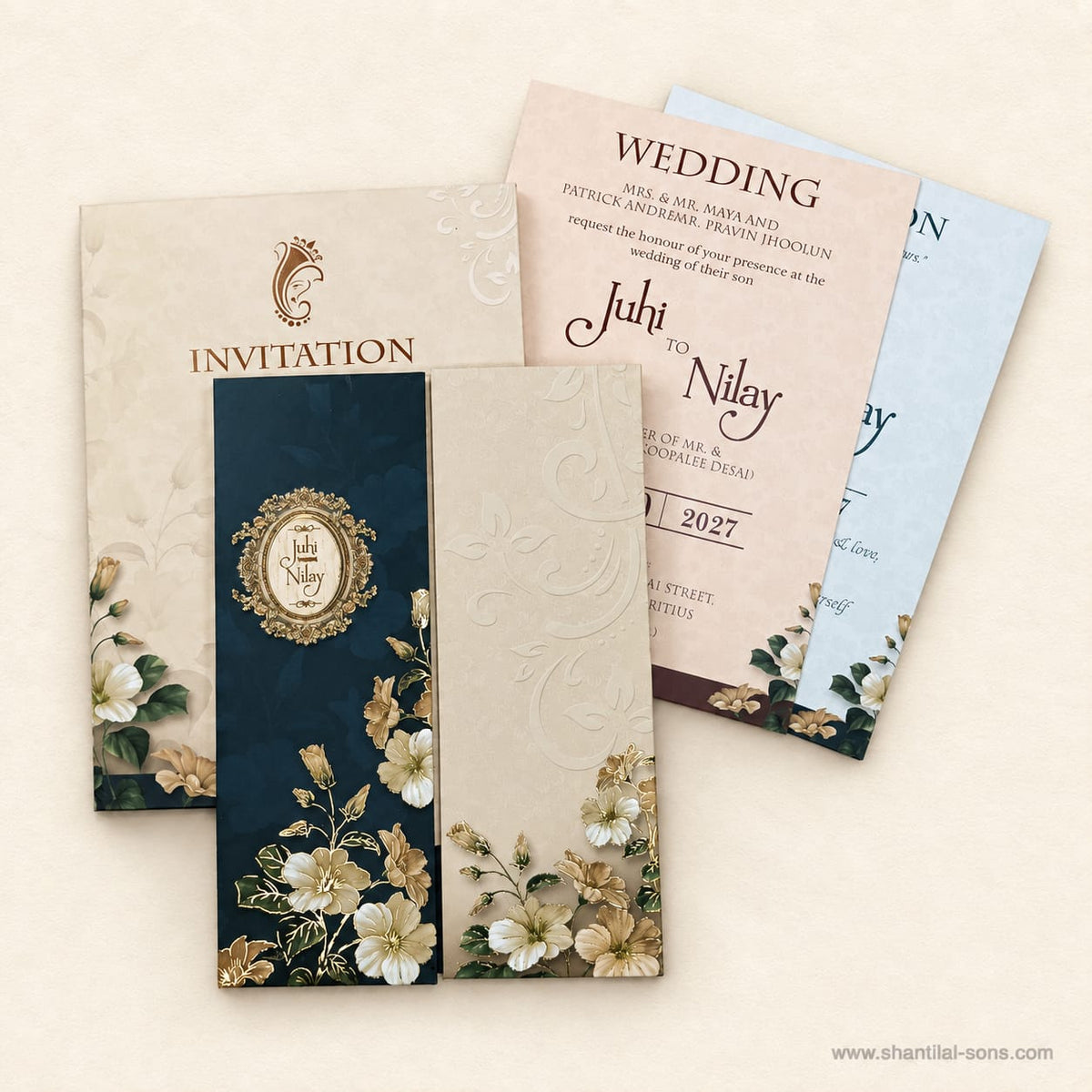 Elegant Wedding Invitation | SS - 110