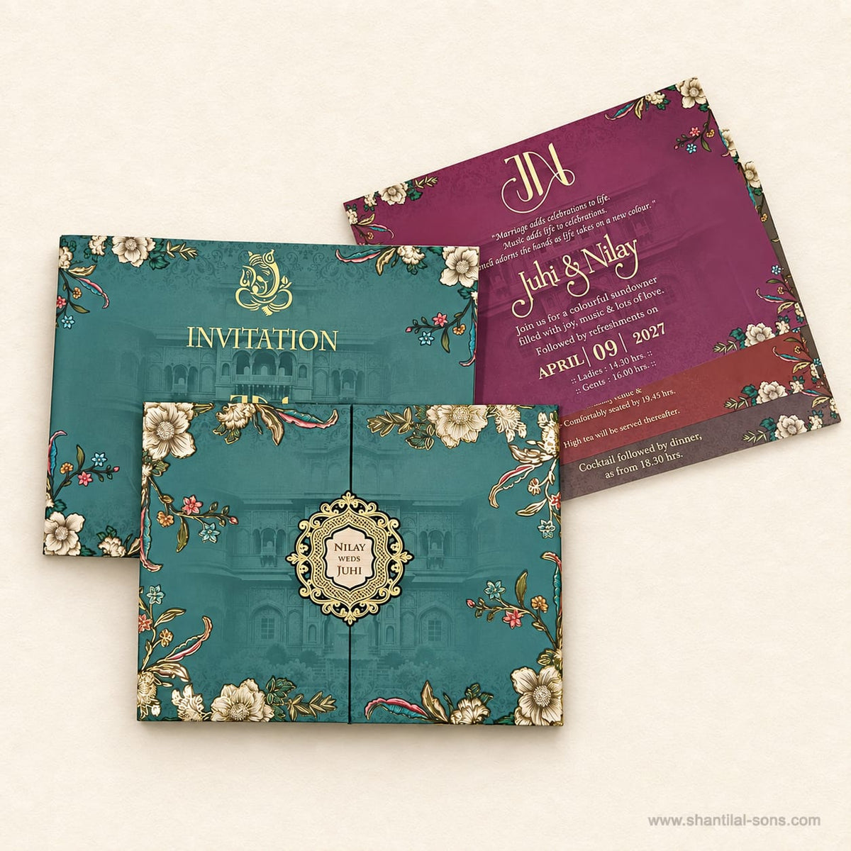 Elegant Wedding Invitation | SS - 113