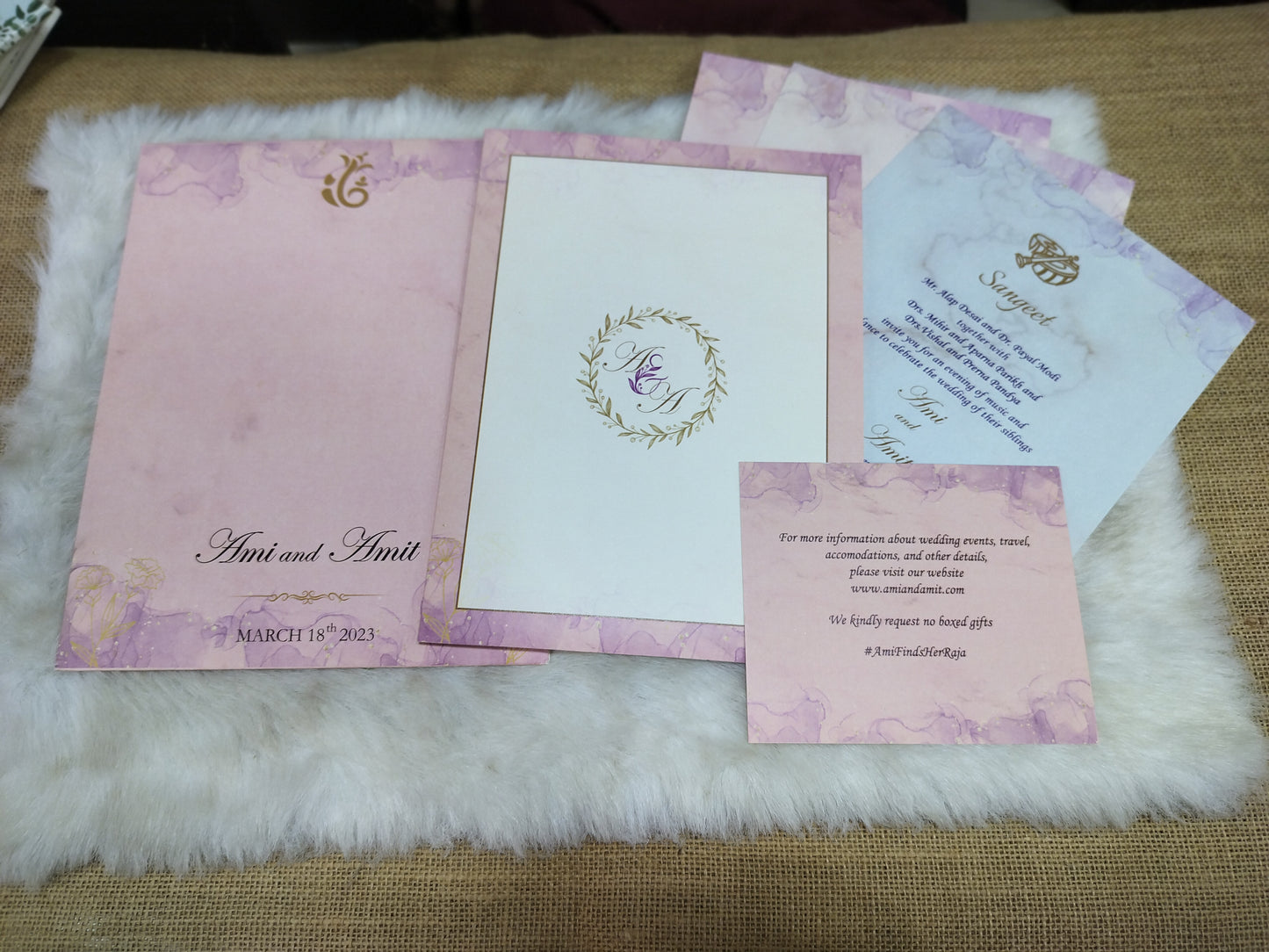 Timeless Elegance: Classy Pastel Card | SS - 8018