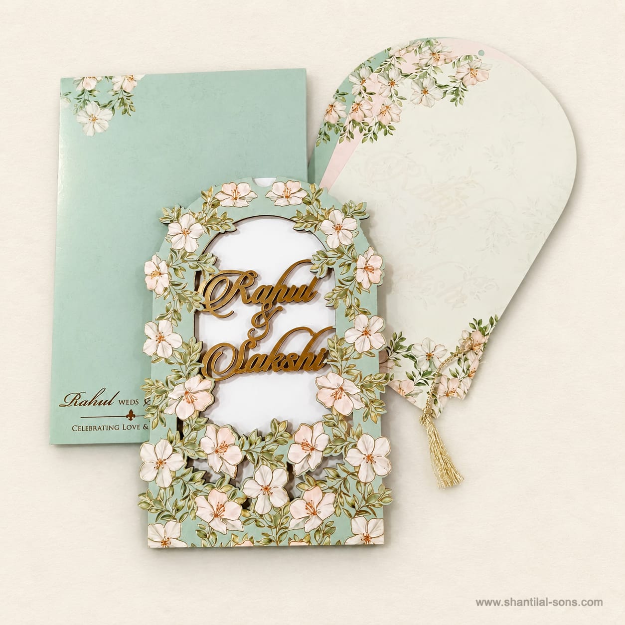 Floral Wedding Invitation | SS - 874