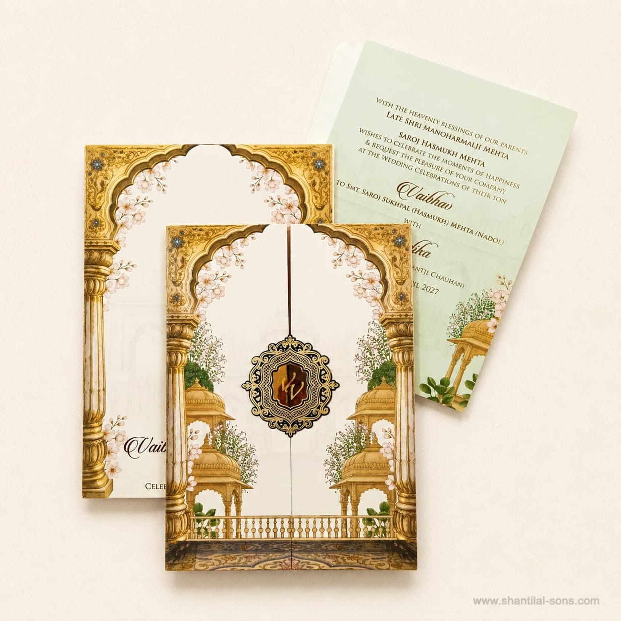 Elegant Wedding Invitation | SS - 875