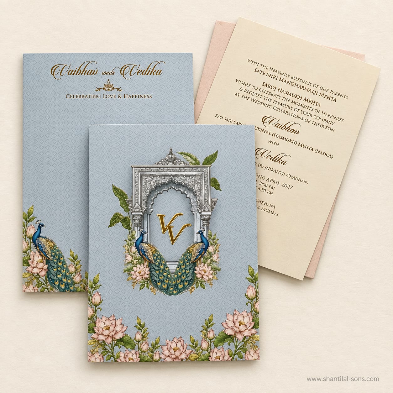 Elegant Wedding Invitation | SS - 878