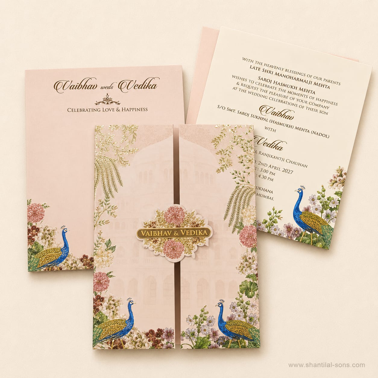 Rustic Wedding Invitation | SS - 884