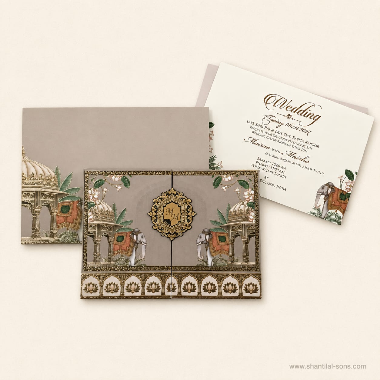 Elegant Wedding Invitation | SS - 885